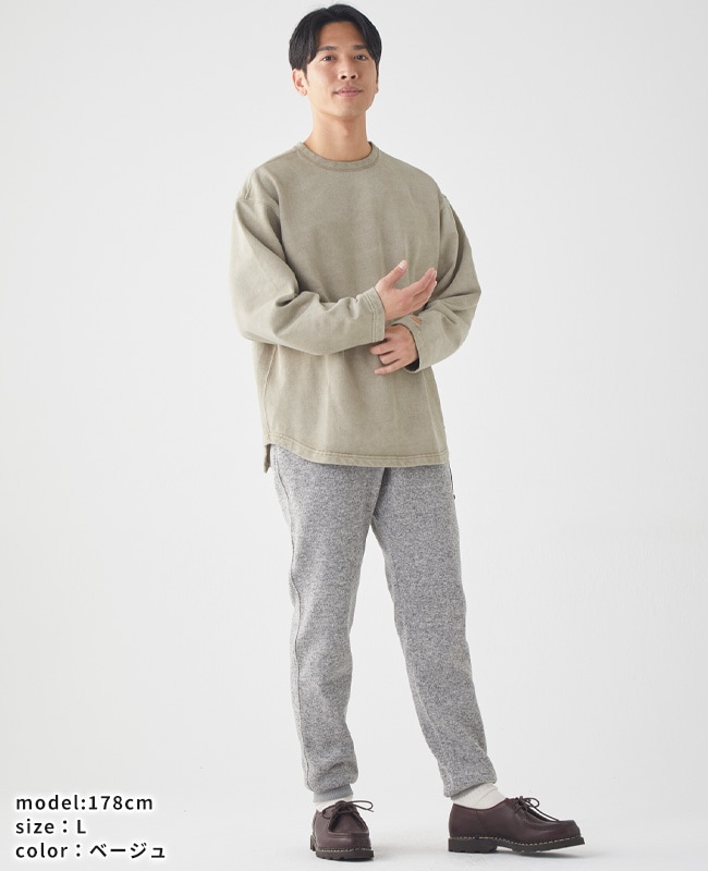 クリフメイヤー[公式] ヘビーウェイトピグメントラフクルー MENS