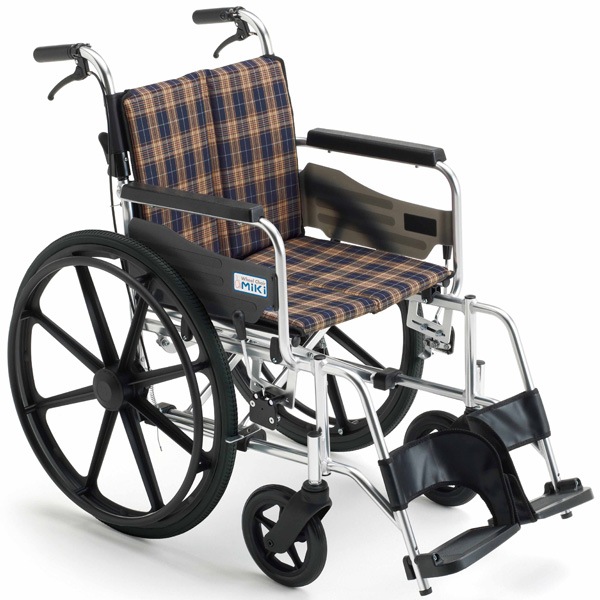 受注生産商品、納期：約2ヶ月】高床型 自走用ビッグサイズ車いす KJP