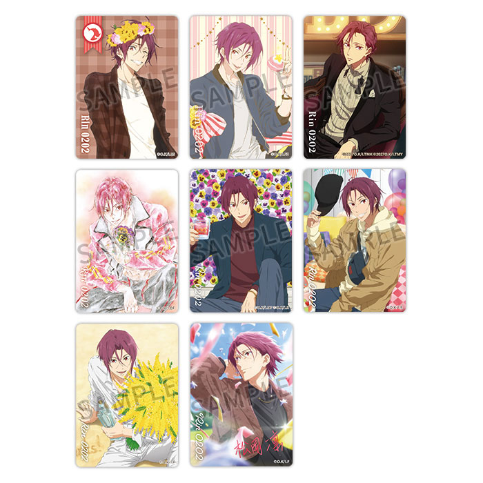 Free!シリーズバースデー キラキラアートカードコレクション【在庫品】