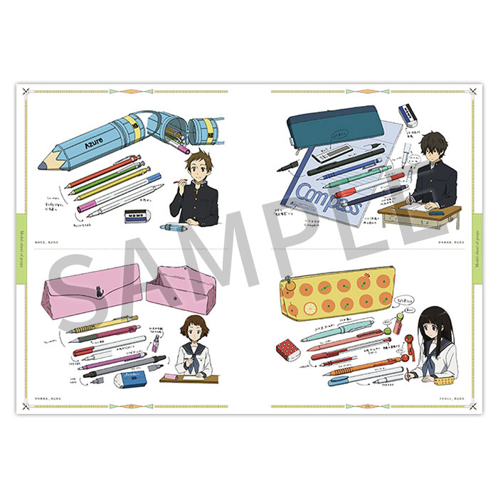 氷菓 公式設定集【在庫品】