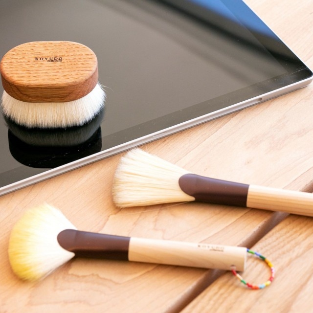 CLB-03】熊野筆お掃除ブラシ 毛量たっぷりどこでもタイプ｜その他