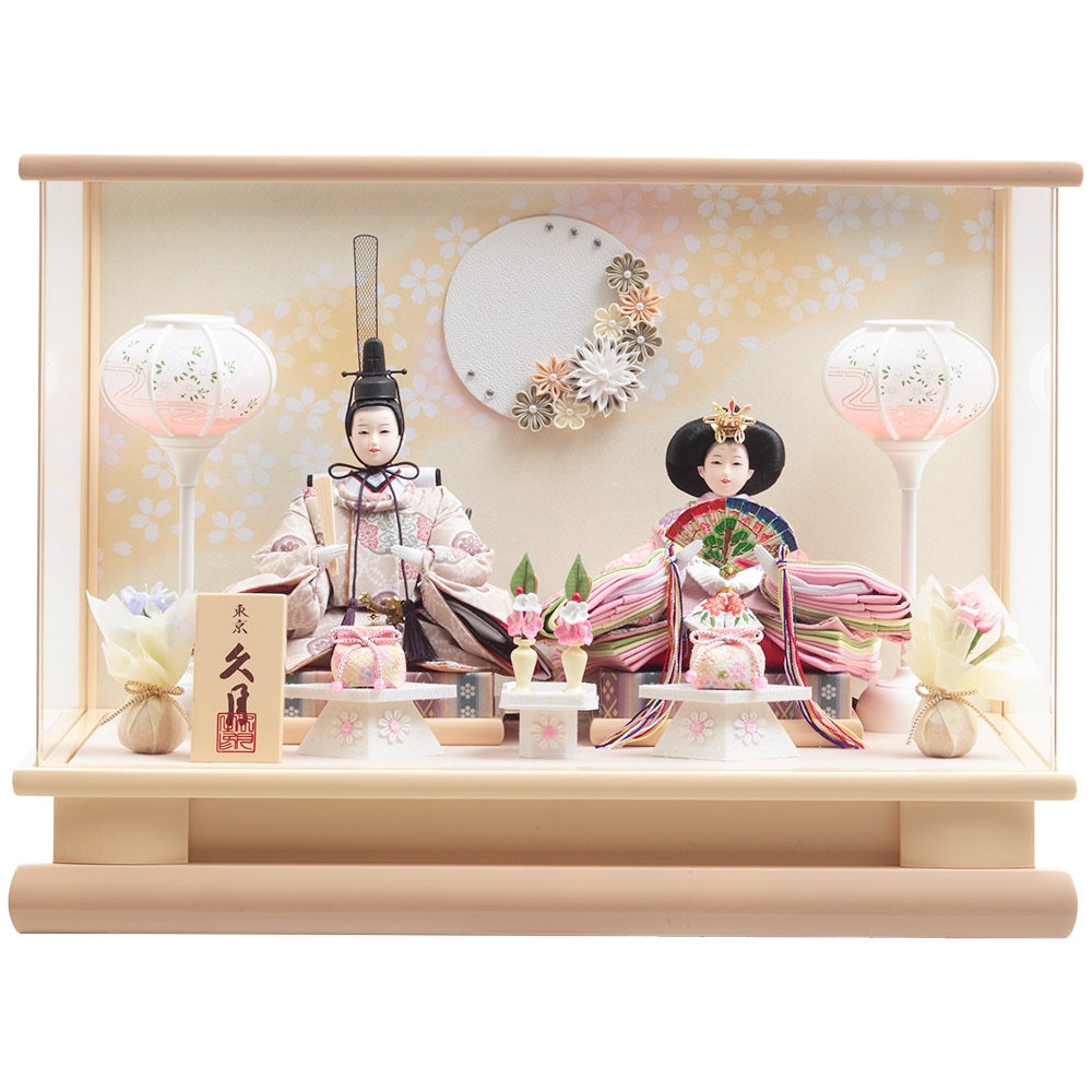 親王ケース飾り 正面アクリルケース 6H-KK64-Z | ケース飾り | 【公式