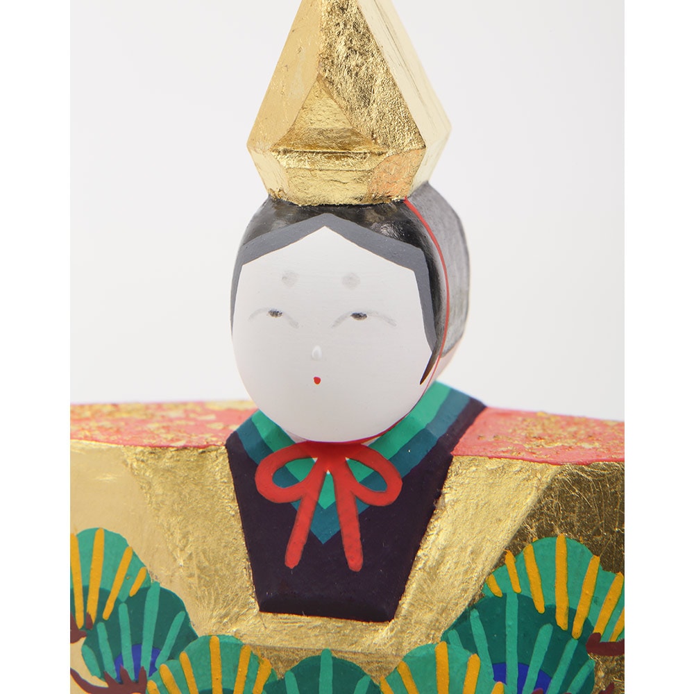 神泉作 奈良一刀彫 4号立雛 3H-I4-Z-US | 一刀彫（雛） | 【公式