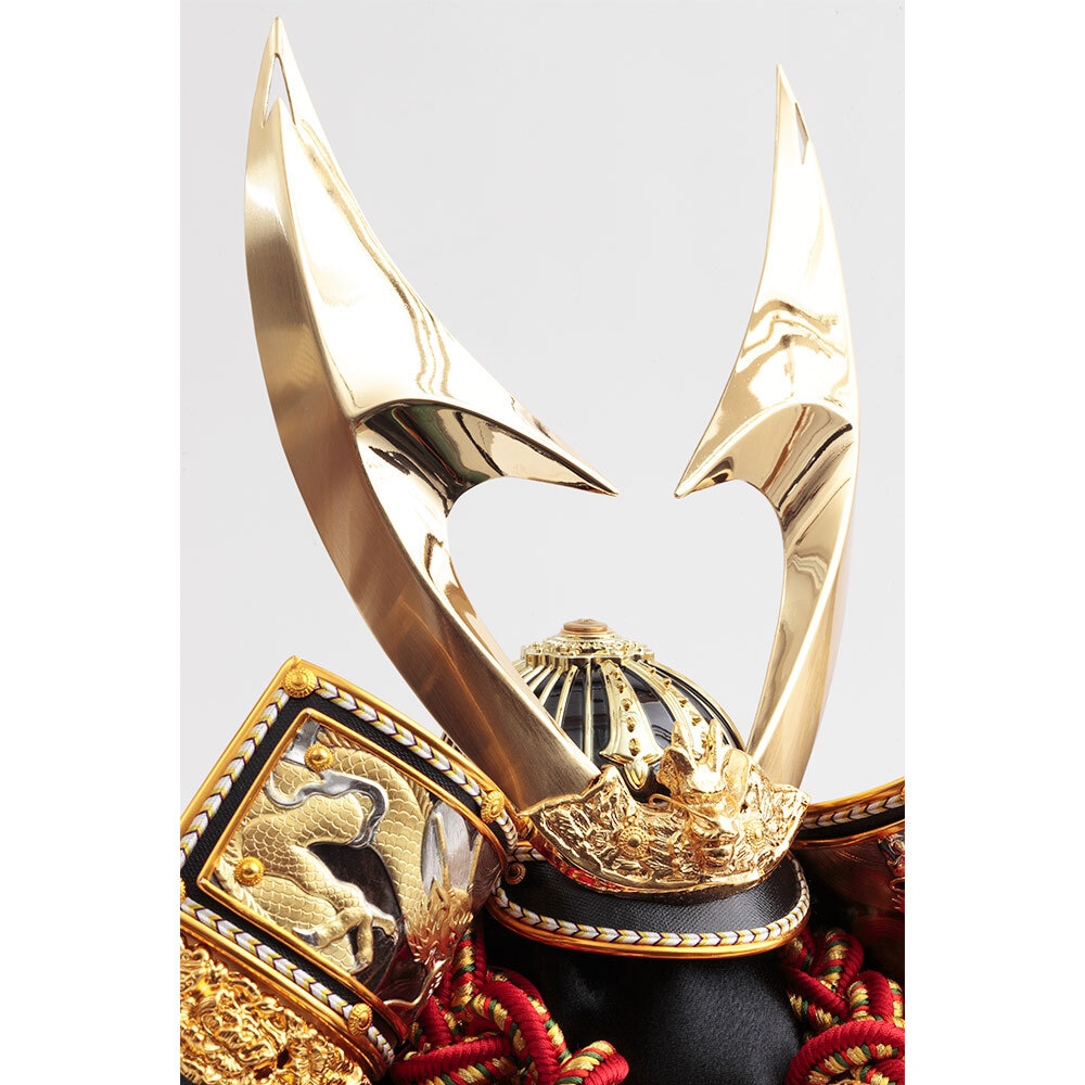 兜ケース飾り ガラスケース オルゴール付 4G-C12 | 取付ケース飾り