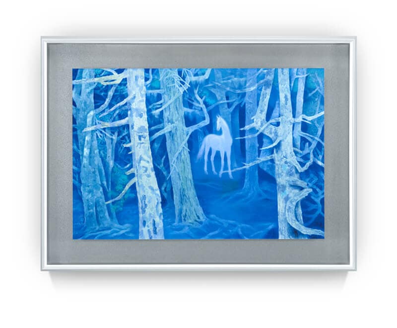 東山魁夷 「白馬の森」【限定500部】｜求龍堂