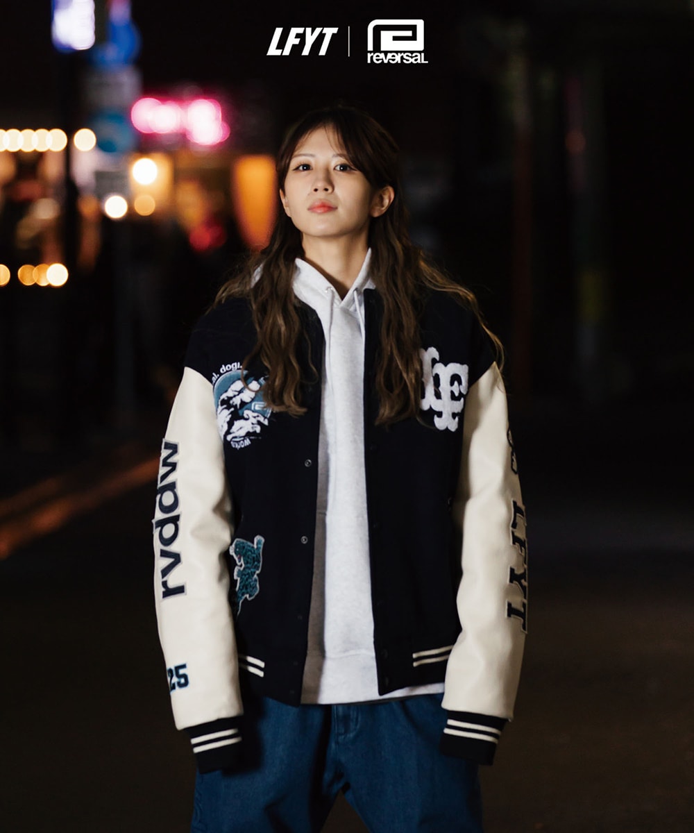 LFYT × rvddw エルエフワイティー × リバーサル STADIUM JACKET