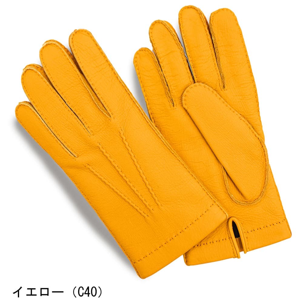 セール】コレアーレグローブス 手袋 メンズ ディアスキン カシミア