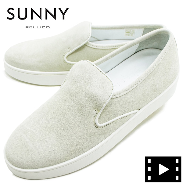 ペリーコサニー スニーカー メンズ スエードレザー スリッポン