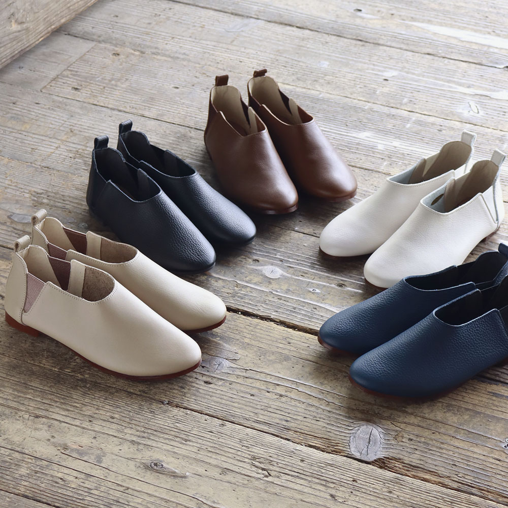 サイドゴアブーティー ブラック／HUMMING BIRD（ハミングバード