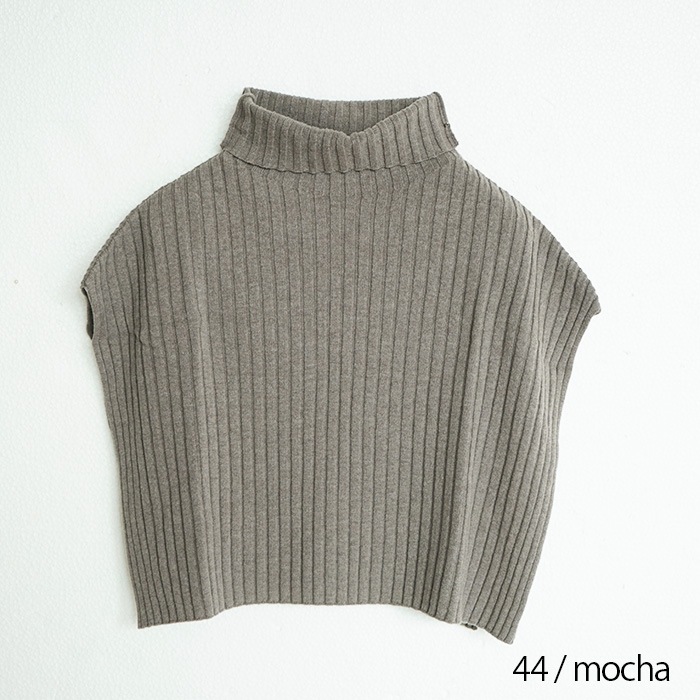 e223g058) / evam eva (エヴァムエヴァ) / wool rib snood(ウール リブ