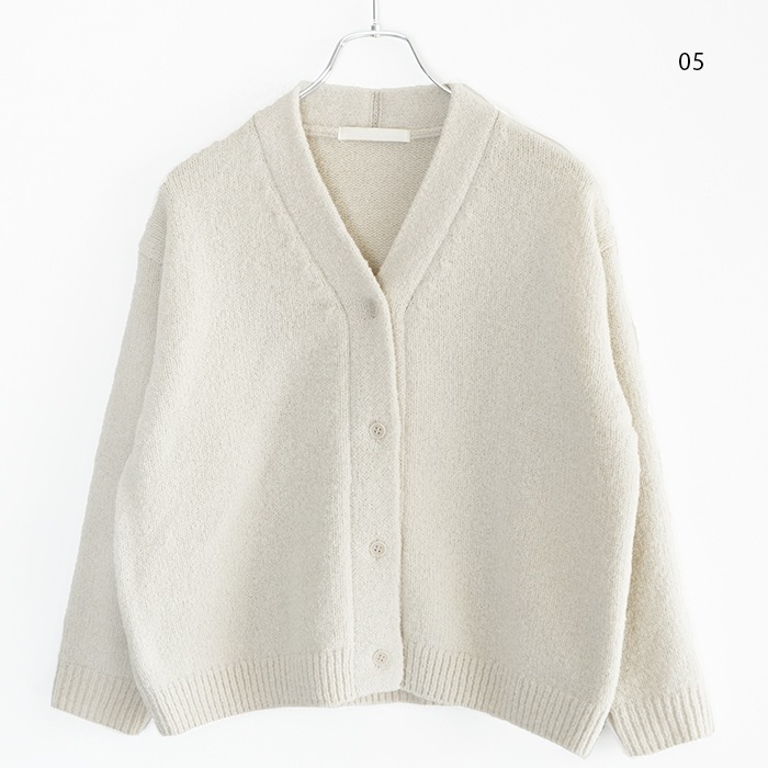 ○(e253k103) / evam eva (エヴァムエヴァ) / renew-wool cardigan