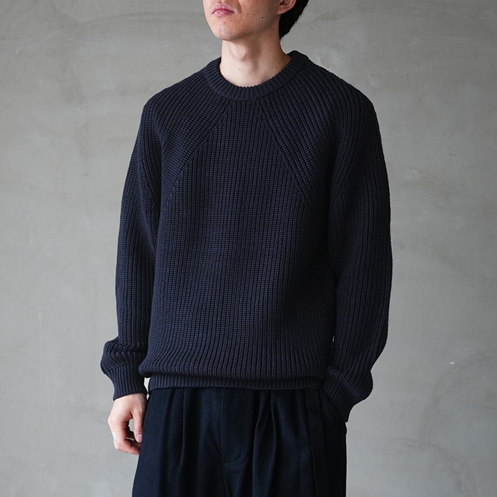30%OFF】(bn-25fm-038)/ BATONER(バトナー) / SIGNATURE CREW NECK