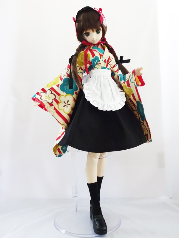 9インチ＊ドールウィッグ＊DD/MDD/SD】まじめなみつあみ | ドール