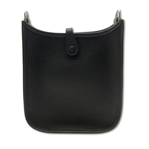 エルメス ミニエヴリン TPM ノワール トリヨンクレマンス シルバー金具