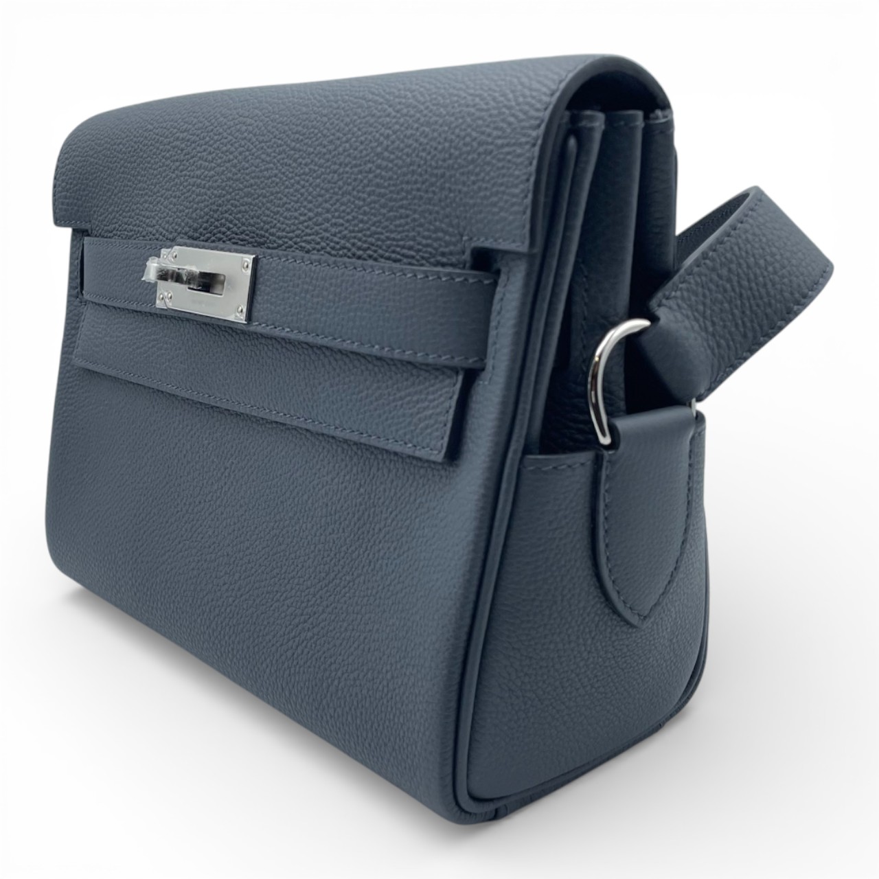 エルメス ケリーメッセンジャー PM グリミスティ トゴ シルバー金具 K