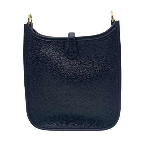 エルメス ミニエヴリン TPM ノワール トリヨンクレマンス ゴールド金具