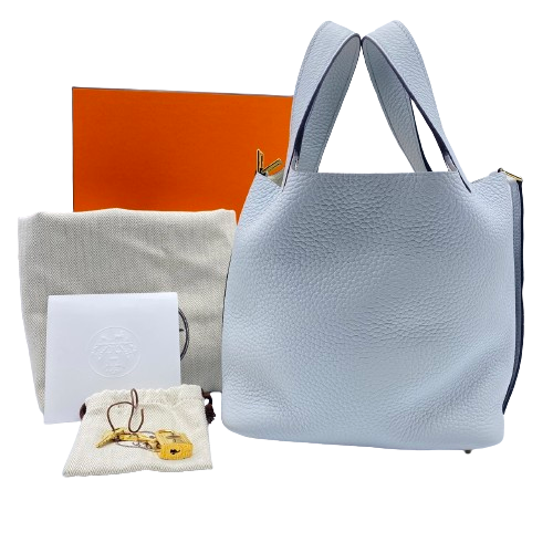 エルメス ピコタンロック PM ブルーペール トリヨンクレマンス