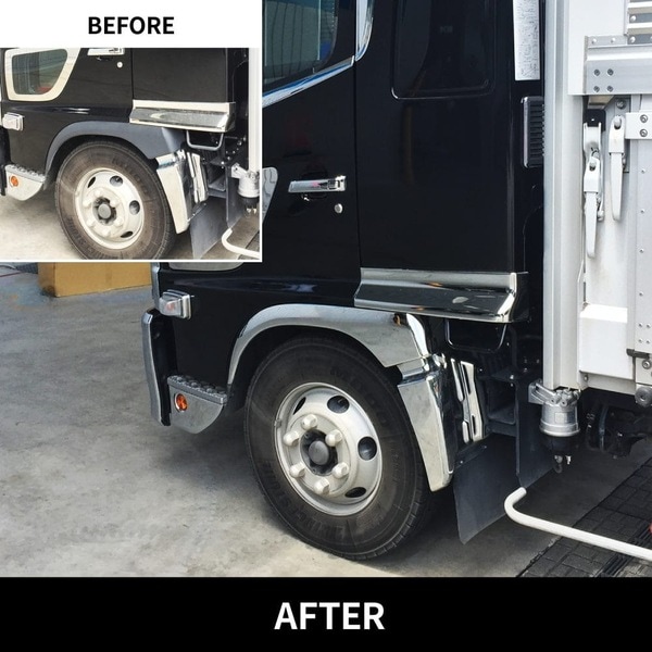 フロントフェンダー 日野 '17レンジャー 左右セット 573381 | トラック