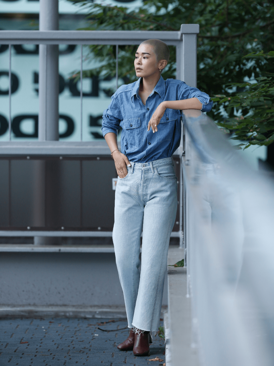 HAMPTON CHAMBRAY SHIRT(OW) | SHIRT/BLOUSE | MADISONBLUE