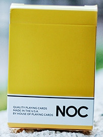 NOCデック：黄/NOC Original Deck (Yellow) Printed at USPCC by The