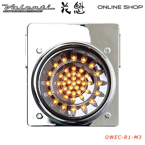 花魁 46LED ウインカータイプ トラック用 LEDテールレンズ 24V【OIRAN