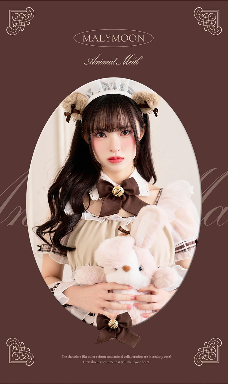 即日発送】【藤咲凪着用】ロイヤルチェックキティメイド《オリジナル