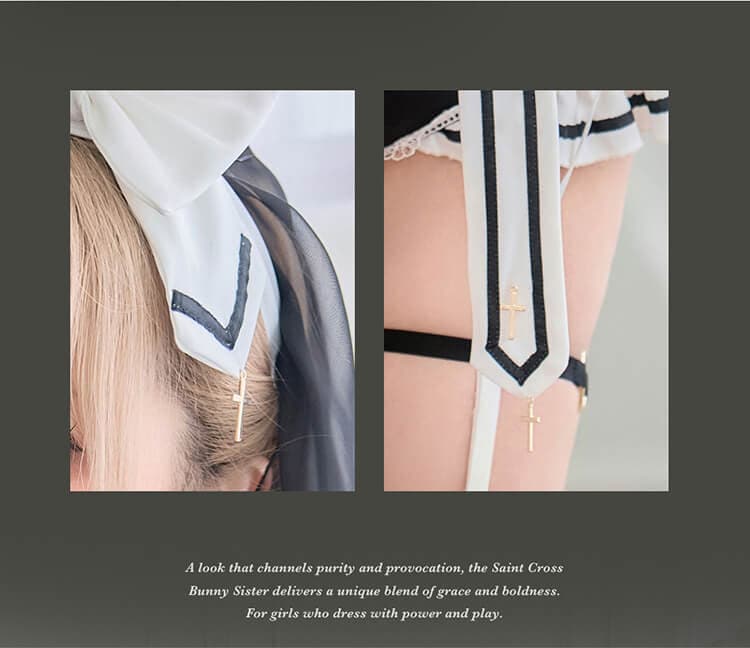 即日発送】セイントクロスバニーシスター《ハロウィンコスプレ13点