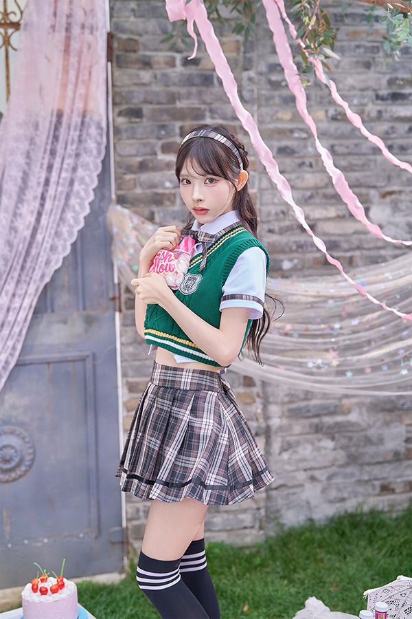 即日発送】アイドルモードスクールガールコスチューム《オリジナル