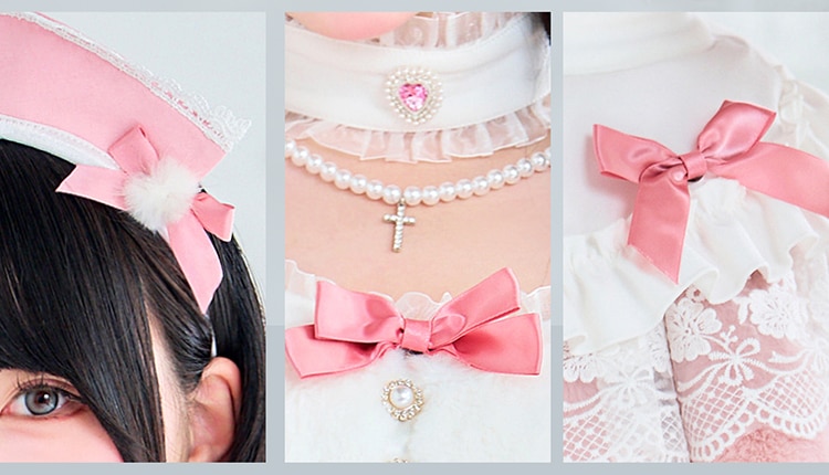 即日発送】【Mumei着用】コットンピンクふわもこメルティナース