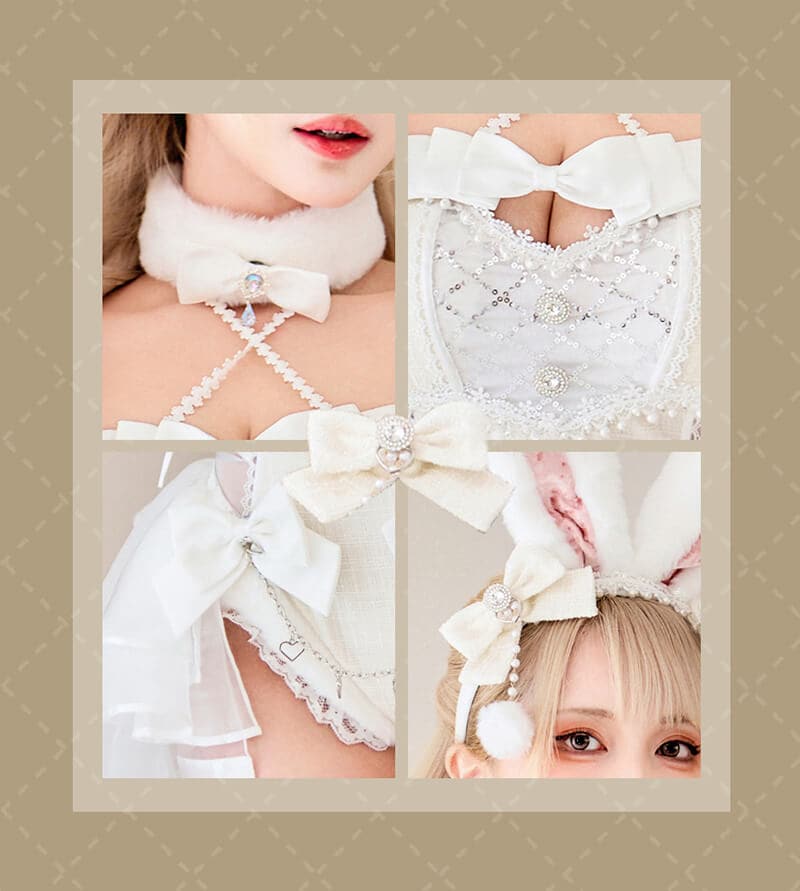 即日発送】ベルチュールツイードバニー《ハロウィンコスプレ8点セット