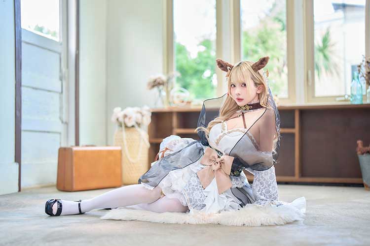 即日発送】ミスティックヴェールホースドレス《オリジナルコスプレ13点