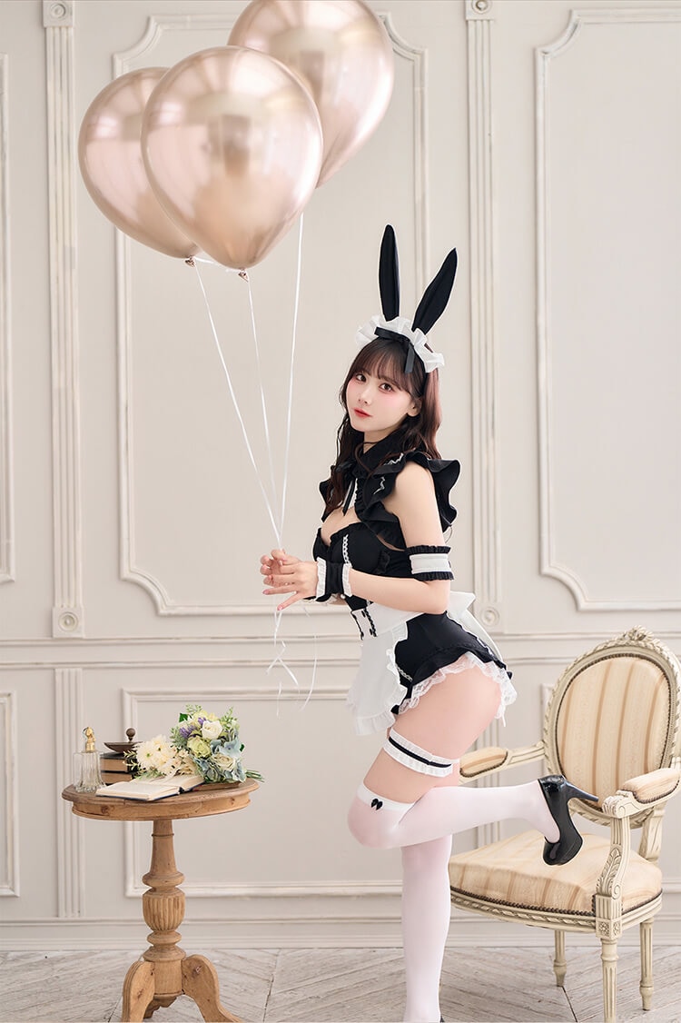 即日発送】ロココノワールレザーメイド2TYPE《オリジナルコスプレ7-8点