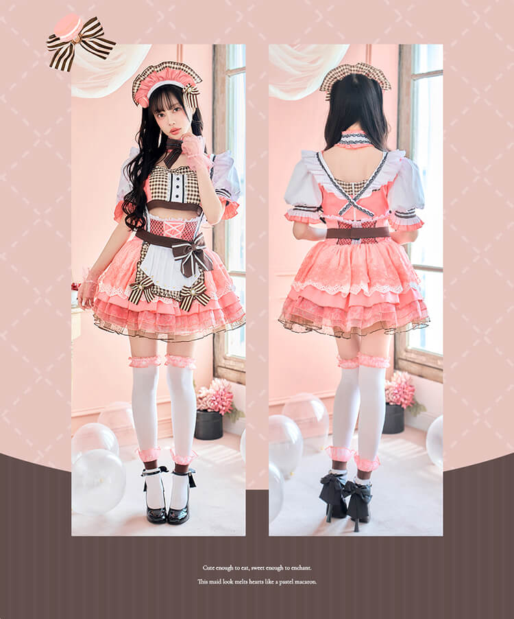 即日発送】【中村里砂着用】【ないるコラボ】マカロンメイド