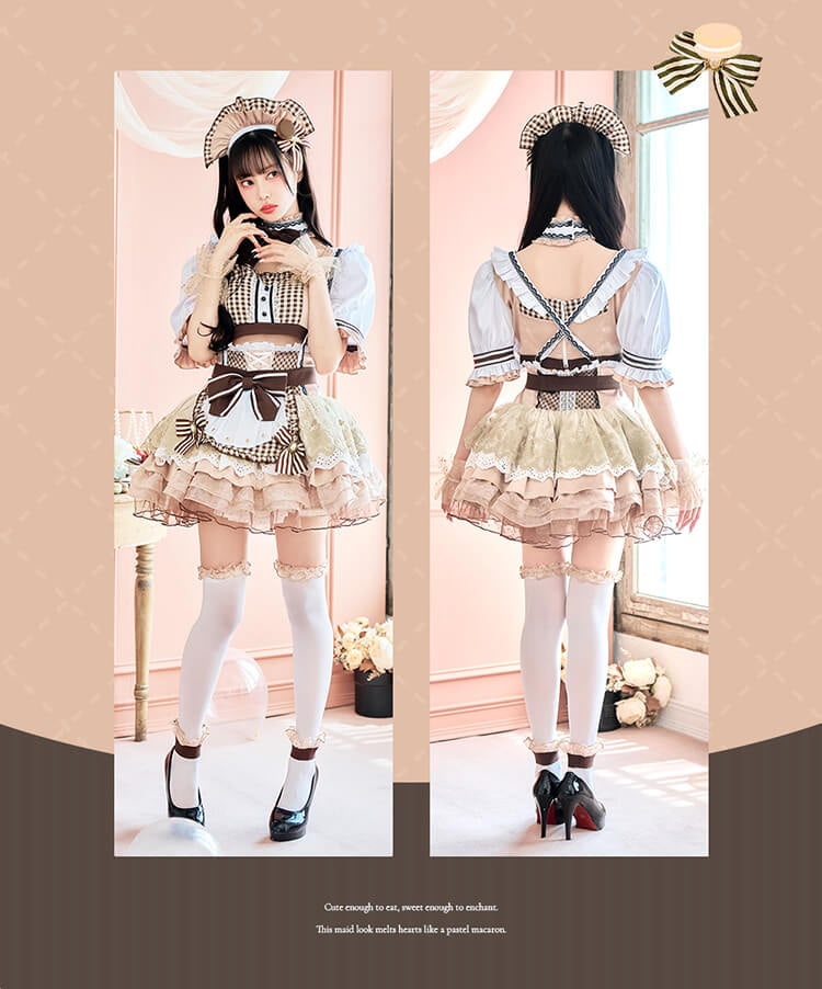 即日発送】【中村里砂着用】【ないるコラボ】マカロンメイド