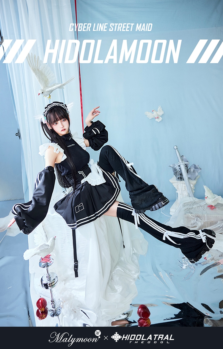 即日発送】サイバーラインストリートメイド《オリジナルコスプレ10点