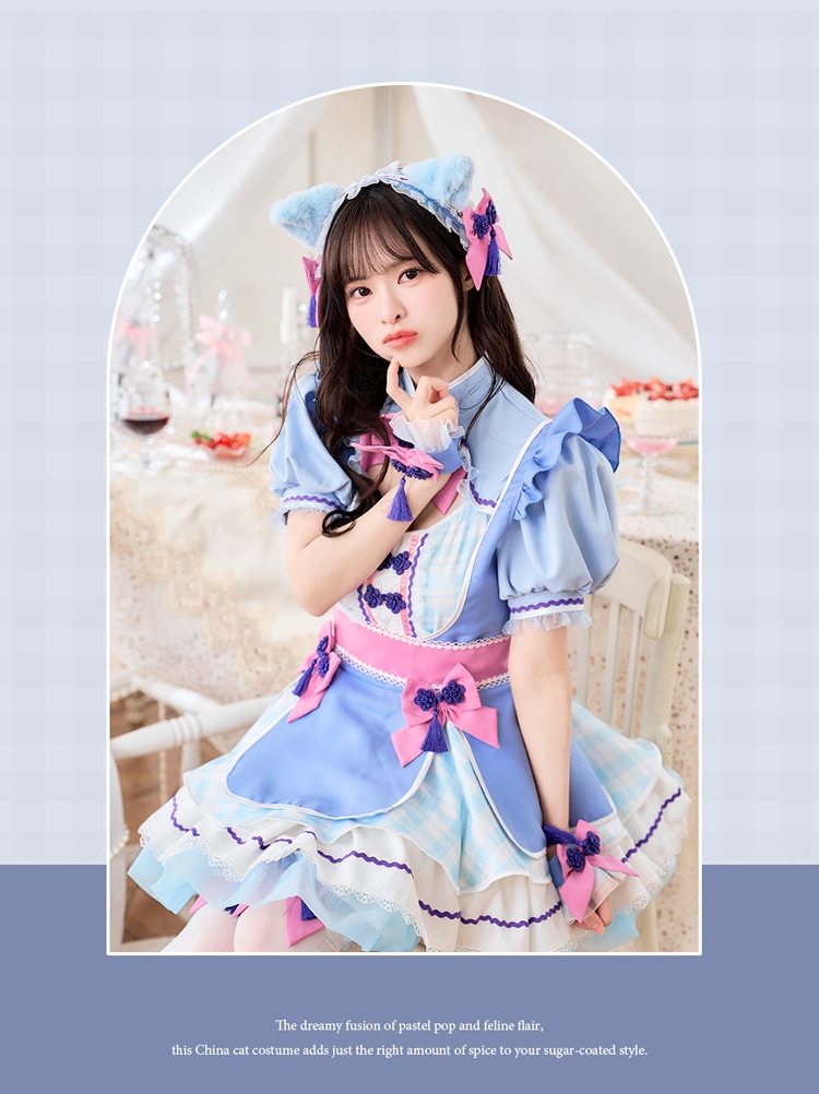 即日発送】【藤咲凪着用】キャンディメルトチャイナキャット