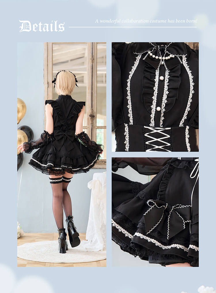 即日発送】【沖縄コレクション着用】【月海つくねコラボ】ノワール