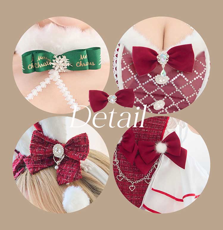 即日発送】ベルチュールツイードノエルバニー《クリスマスコスプレ8点