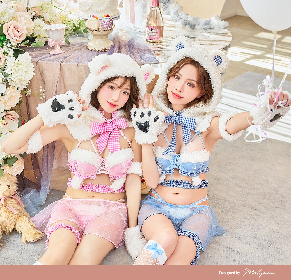 即日発送】ギンガムテディセクシークチュール《オリジナルコスプレ9点