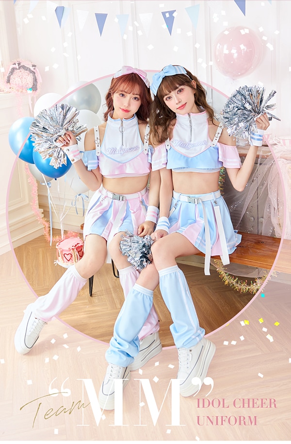 即日発送】TeamMMアイドルチアユニフォーム《ハロウィンコスプレ8点