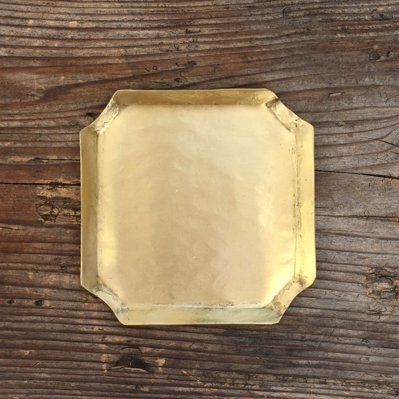 モダン真鍮トレイ【メール便可】｜マライカ公式通販