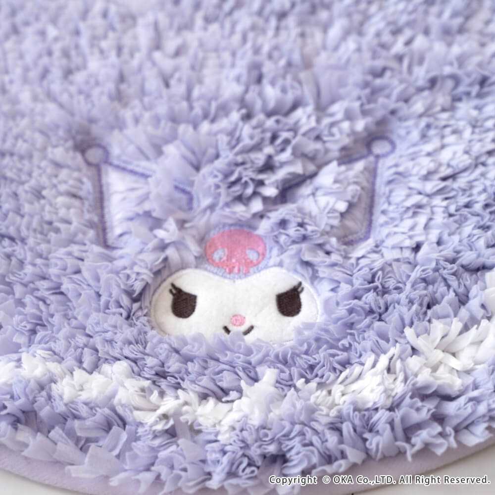 サンリオキャラクターズ マカロン ラウンドマット 約40cm×40cm