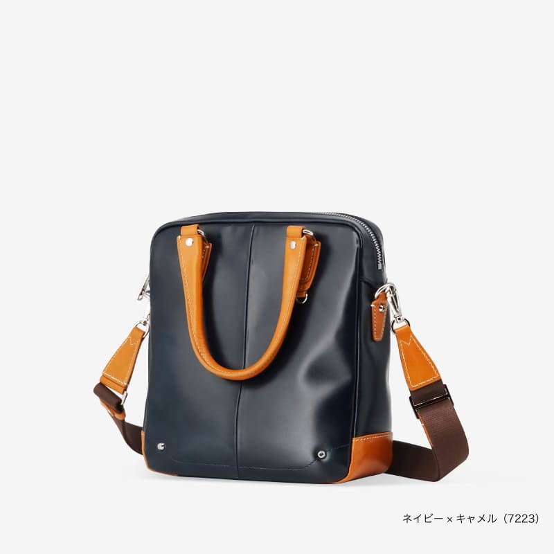 チャオ 2Wayミニブリーフ ショルダーバッグ 高級イタリアンレザー