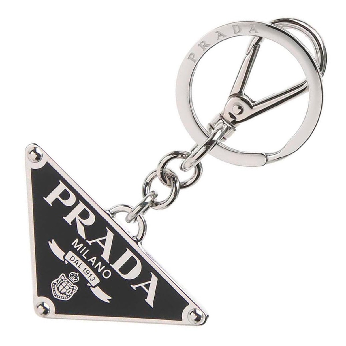 PRADA プラダ キーリング メンズ | メンズ・ブランド一覧,□ P,PRADA