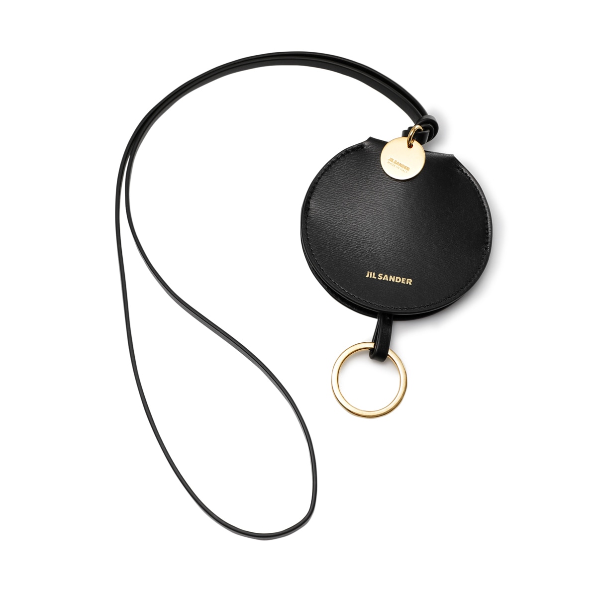 アウトレット】JIL SANDER ジルサンダー ストラップ付き キーリング