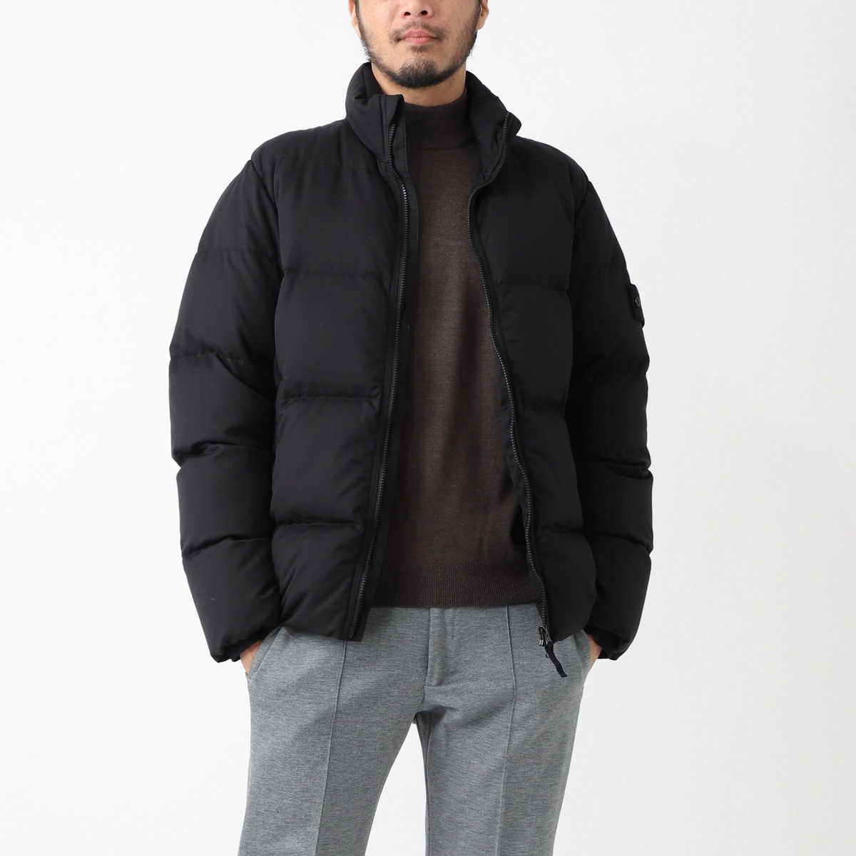 アウトレット】【ラスト1点】STONE ISLAND ストーンアイランド ダウン