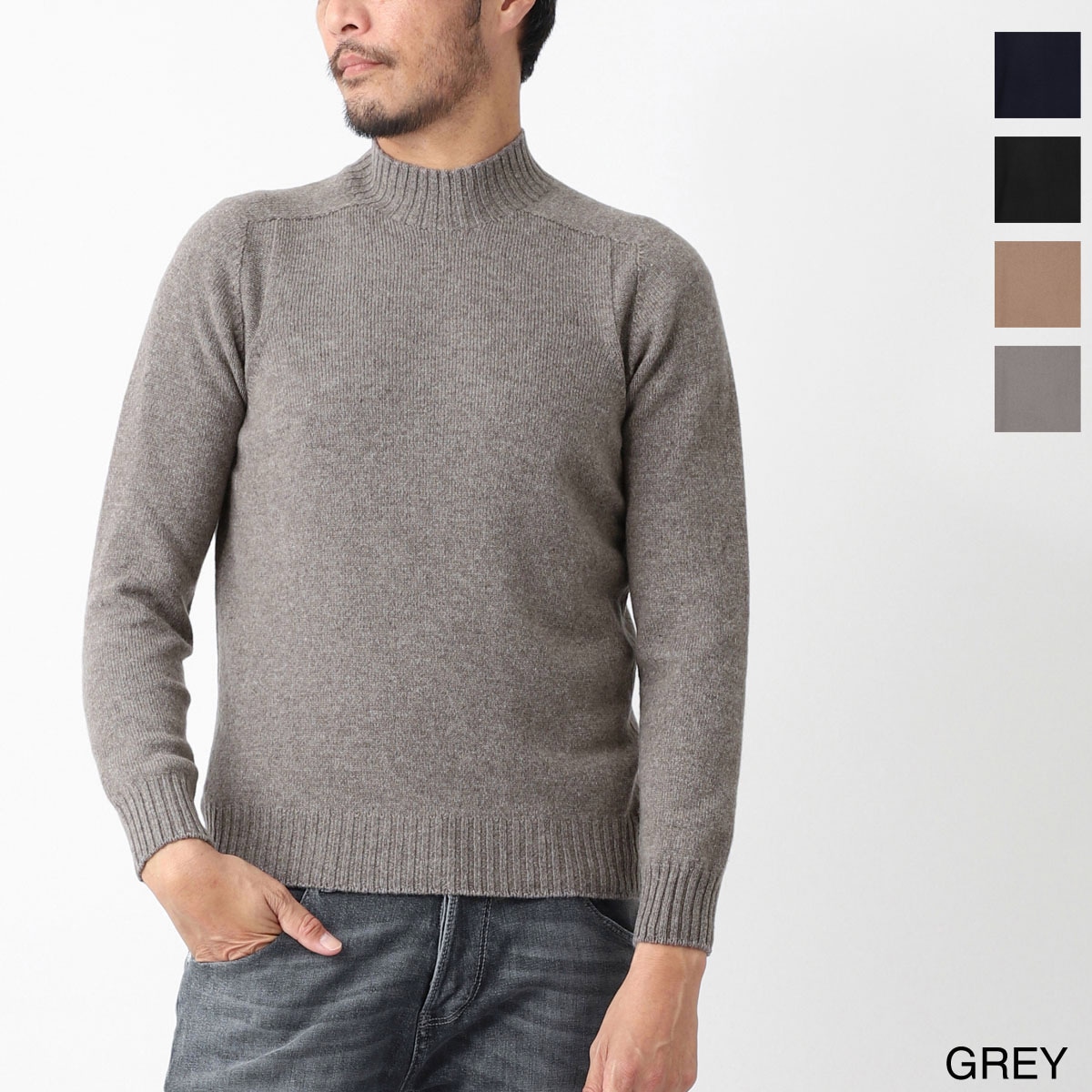 アウトレット】Gran Sasso グランサッソ モックネック ニット