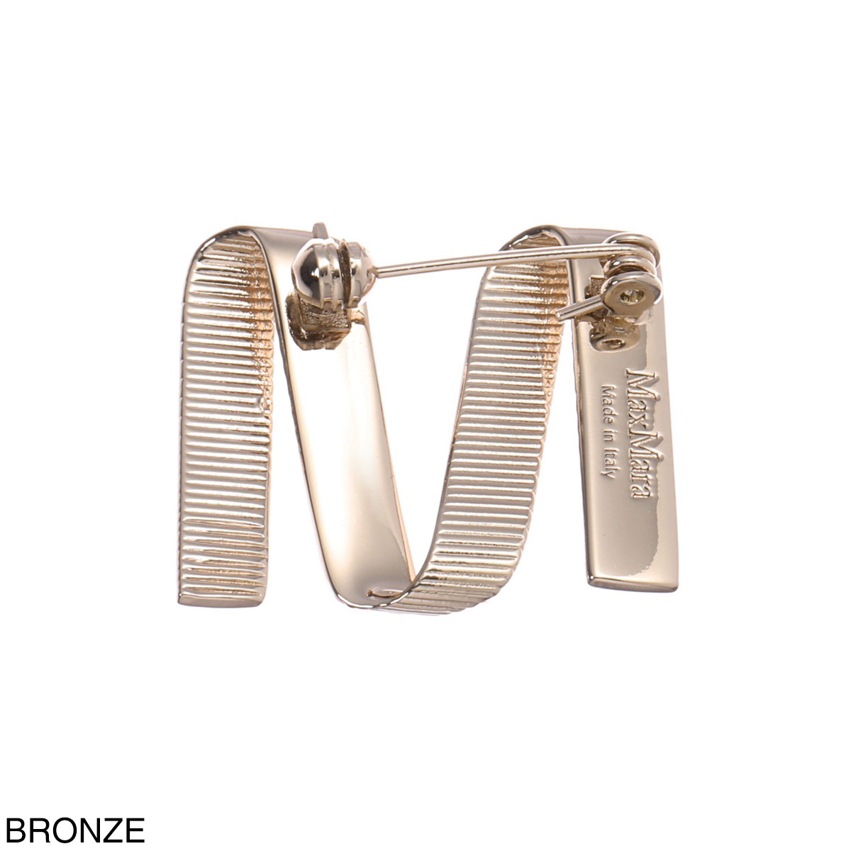 Max Mara マックスマーラ ブローチ/MGROSGRAINPIN レディース