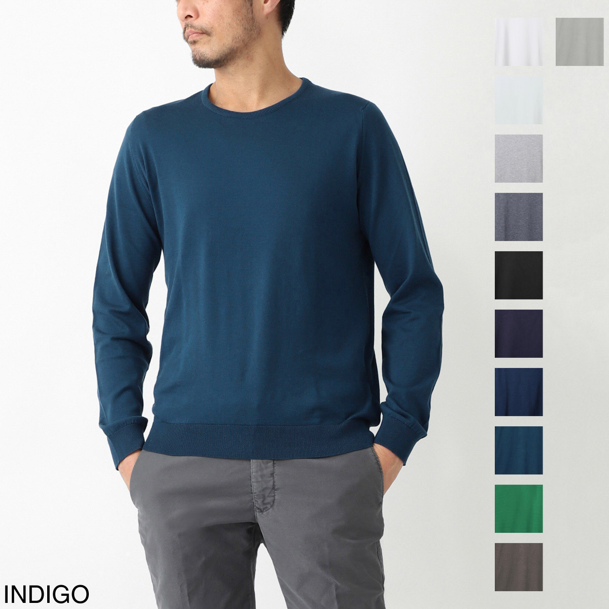 メンズ・ブランド一覧,□ J,JOHN SMEDLEY,トップス | モダンブルー