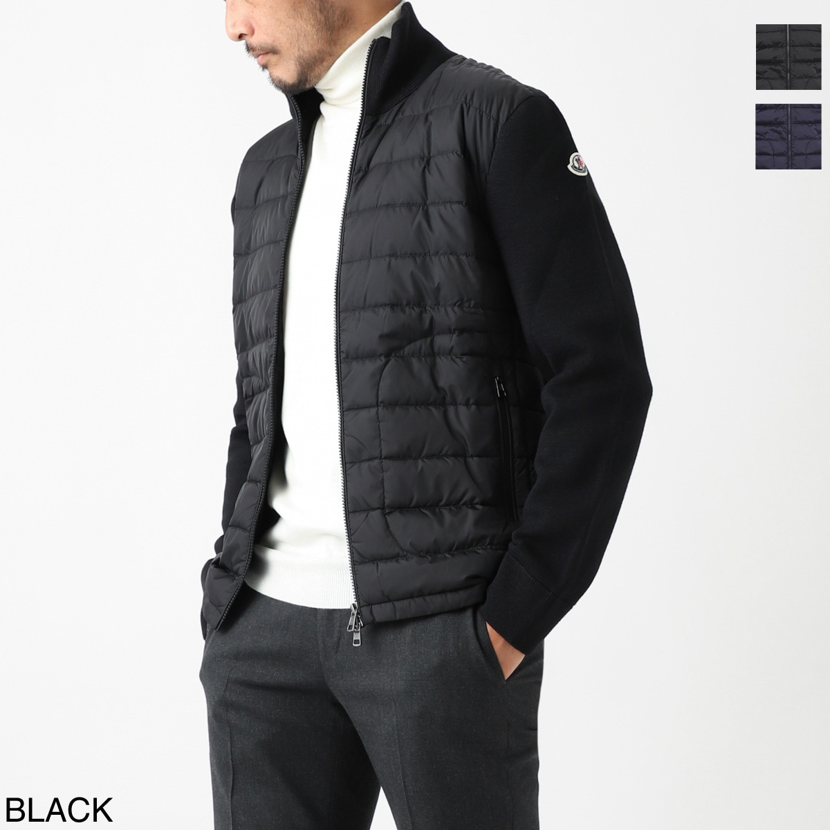 MONCLER モンクレール ジップアップ カーディガン/CARDIGAN TRICOT